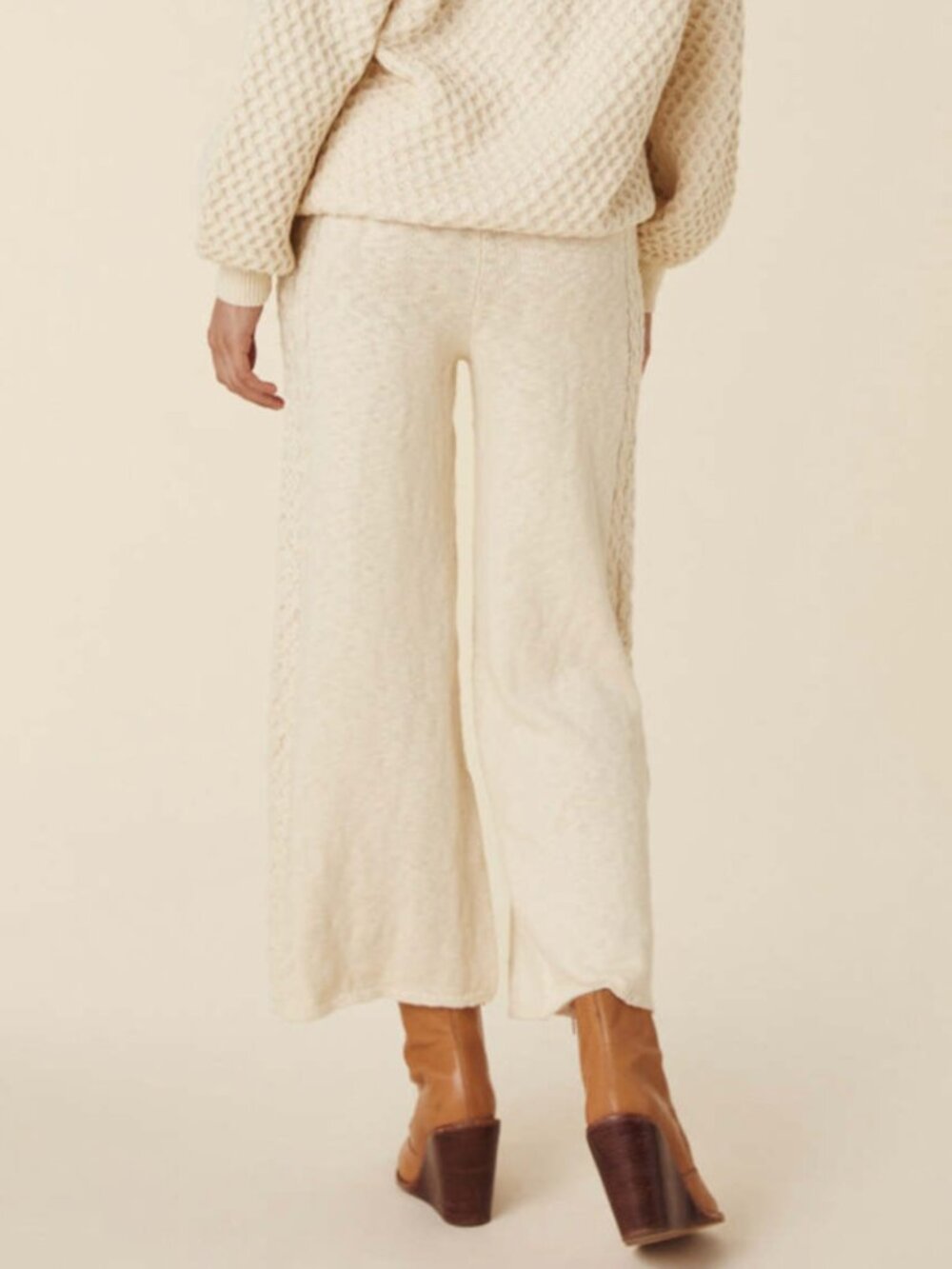 πΎ Spell & The Gypsy Collective Highland Knit Pants β Cream β Size S β NWT πΎ - Picture 6 of 16